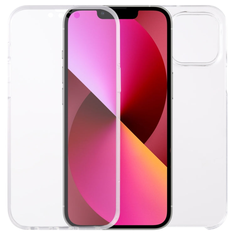PC+TPU Ultra-Thin Double-Sided All-Inclusive Transparent Case, For iPhone 13