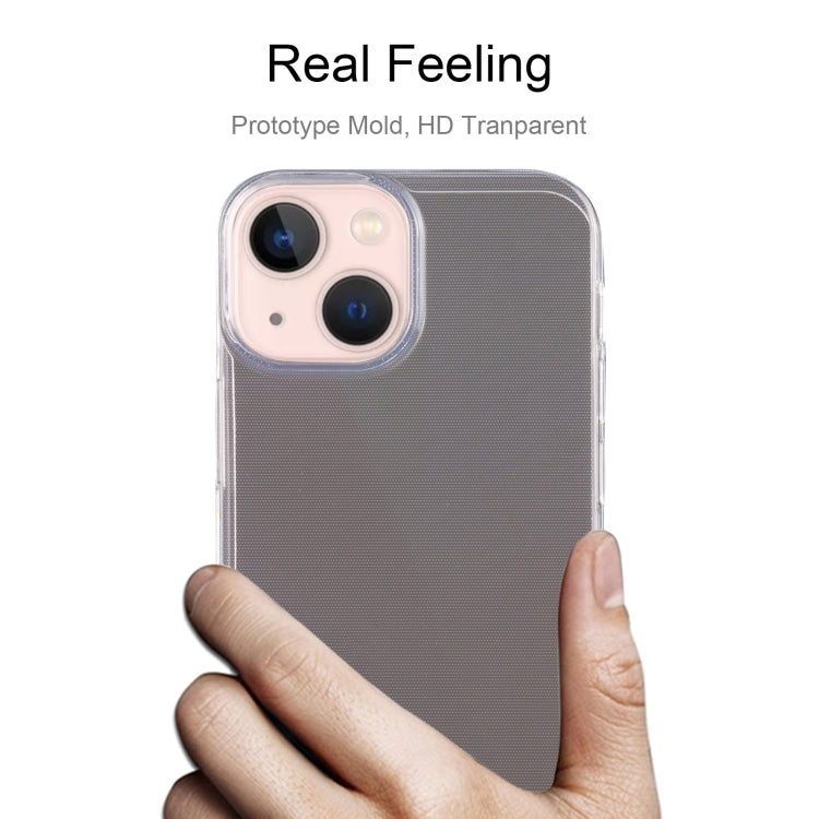 0.75mm Ultra-thin Transparent TPU Soft Protective Case, For iPhone 13