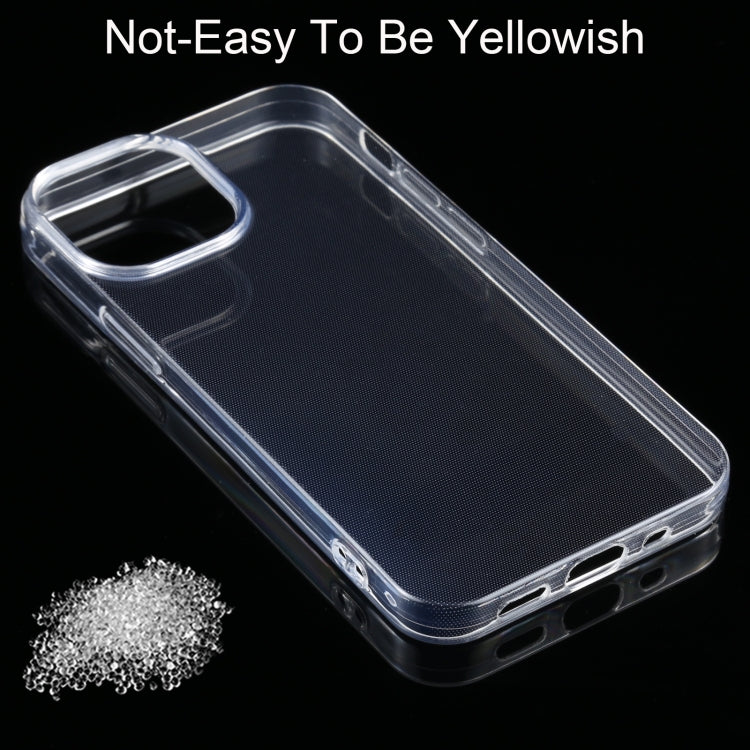 0.75mm Ultra-thin Transparent TPU Soft Protective Case, For iPhone 13