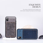 For iPhone XS Max ROCK Origin Series Business TPU + PU Protective Case