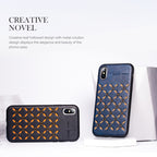 For iPhone XS Max ROCK Origin Series Business TPU + PU Protective Case