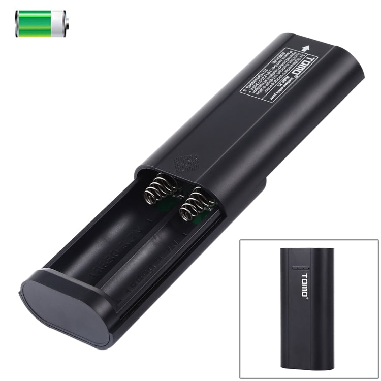 USB Smart 2 Battery Charger with Indicator Light for 18650 Li-ion Battery, TOMO P2