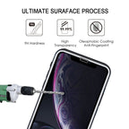 For iPhone 11 / XR 9H 2.5D Ultrathin Silk-screen Carbon Fiber Full Screen Protector Film