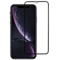 For iPhone 11 / XR Full Glue Silk Print Full Screen Tempered Glass Film