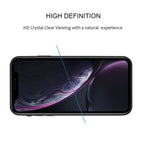 For iPhone 11 / XR Full Glue Silk Print Full Screen Tempered Glass Film
