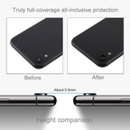 Rear Camera Lens Protection Ring Cover with Eject Pin for iPhone XR, iPhone XR Sky Blue