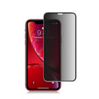 For iPhone 11 / XR mocolo 0.33mm 9H 3D Round Edge Privacy Anti-glare Tempered Glass Film
