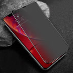 For iPhone 11 / XR mocolo 0.33mm 9H 3D Round Edge Privacy Anti-glare Tempered Glass Film