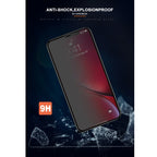 For iPhone 11 / XR mocolo 0.33mm 9H 3D Round Edge Privacy Anti-glare Tempered Glass Film