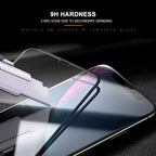 For iPhone 11 / XR mocolo 0.33mm 9H 2.5D Silk Print Tempered Glass Film