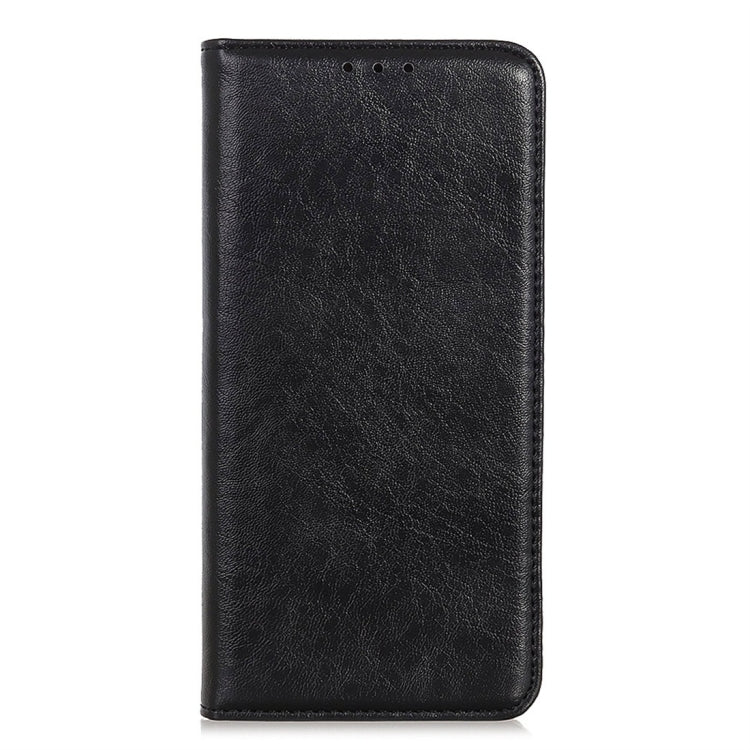 For iPhone X / XS Magnetic Retro Crazy Horse Texture Horizontal Flip Leather Case with Holder & Card Slots & Wallet