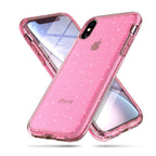 For iPhone X / XS Shockproof Terminator Style Glitter Powder Protector Case