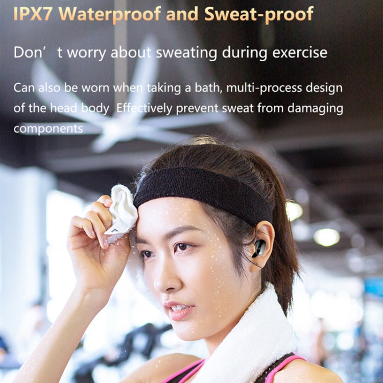 A9 TWS CVC8.0 and DSP Dual Noise Cancelling Bluetooth Earphone with Magnetic Charging Box & LED Digital Display, Support Touch & HD Call & Siri & Power Bank — view 15