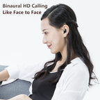 A9 TWS CVC8.0 and DSP Dual Noise Cancelling Bluetooth Earphone with Magnetic Charging Box & LED Digital Display, Support Touch & HD Call & Siri & Power Bank — view 16