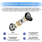 F9-6 TWS CVC8.0 Noise Cancelling Touch Bluetooth Earphone with Pull-out Cylindrical Charging Box, Support LED Power Digital Display & Call & Siri — view 6