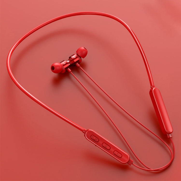 Bluetooth 5.1 Round Wire Neck-mounted Bluetooth Sports Earphone with Magnetic Function — view 12