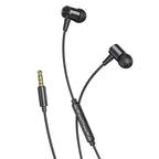 awei L2 3.5mm Plug In-Ear Wired Stereo Earphone with Mic — Grey