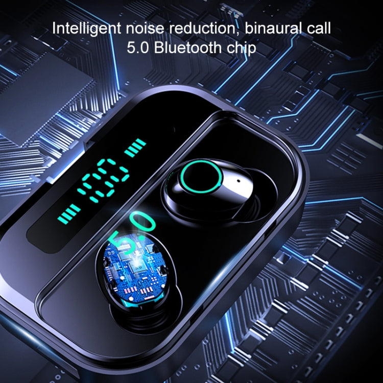 M7 TWS V5.0 Binaural Wireless Stereo Bluetooth Headset with Charging Case and Digital Display — view 4