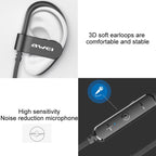 awei WT50 IPX4 Waterproof Ear-mounted Wireless Bluetooth Earphone with Microphone — view 5