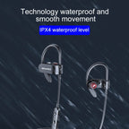 awei WT50 IPX4 Waterproof Ear-mounted Wireless Bluetooth Earphone with Microphone — view 8