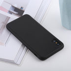 For iPhone X / XS Shockproof Solid Color Liquid Silicone Feel TPU Case, iPhone XS / S