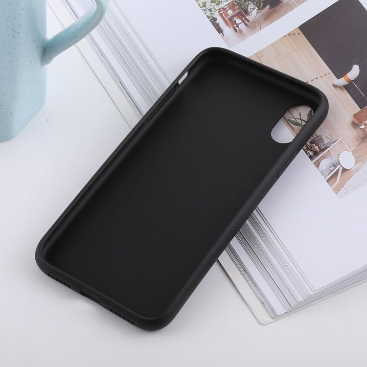 For iPhone X / XS Shockproof Solid Color Liquid Silicone Feel TPU Case, iPhone XS / S