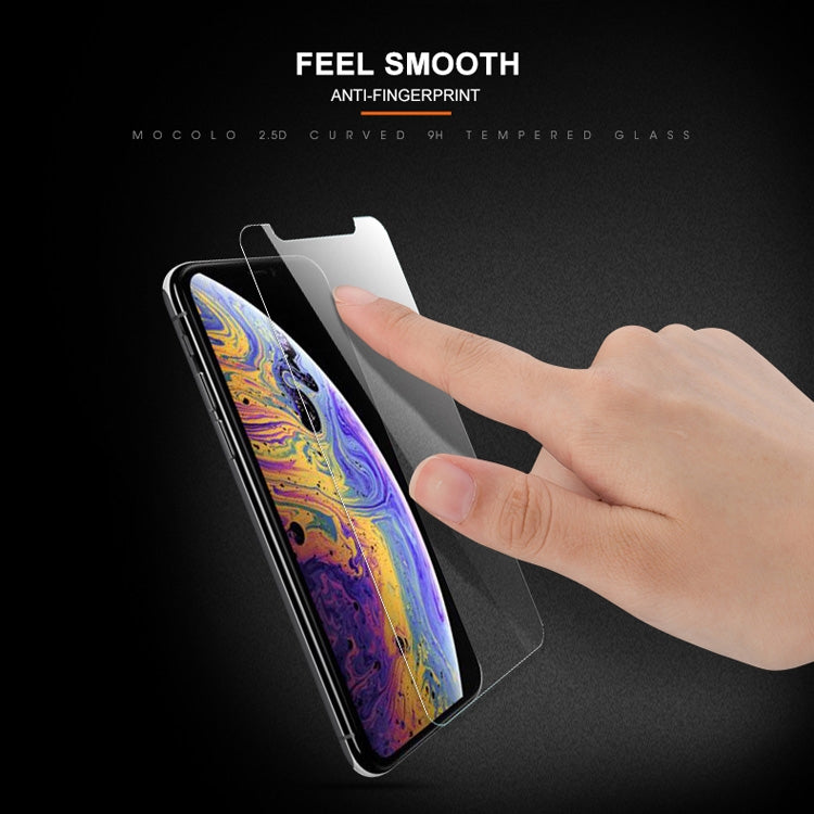 For iPhone XS / X mocolo 0.33mm 9H 2.5D Tempered Glass Film — view 5