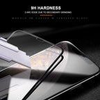 For iPhone XS / X mocolo 0.33mm 9H 2.5D Silk Print Tempered Glass Film — view 4
