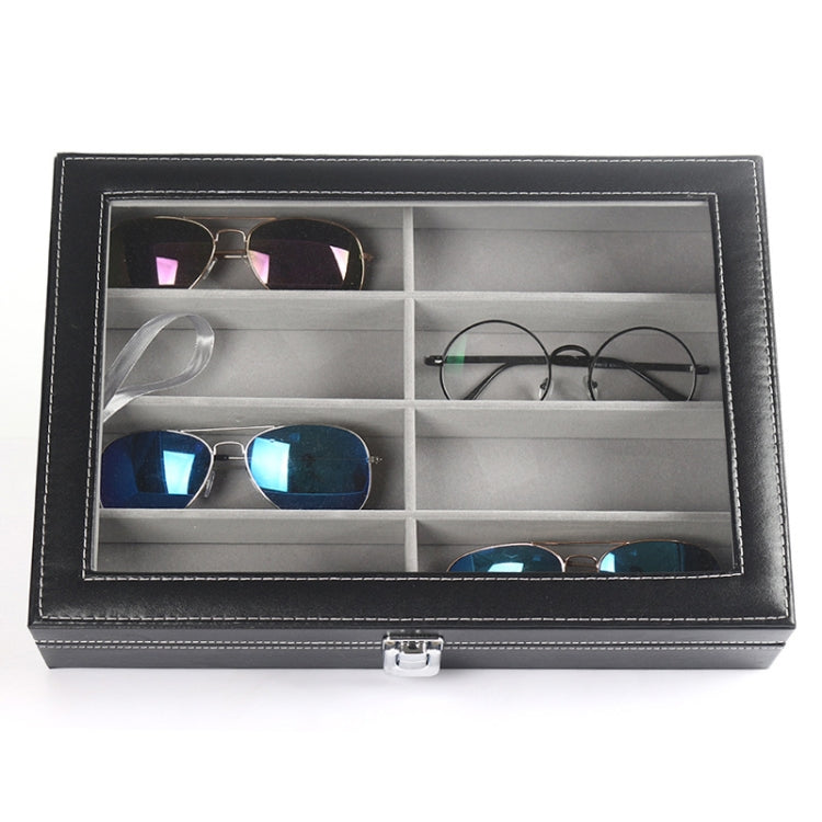 8 Grids Portable Sunglasses Protective Storage Box — 8 Grids Sunglasses Storage Box