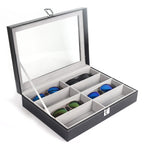 8 Grids Portable Sunglasses Protective Storage Box — view 3