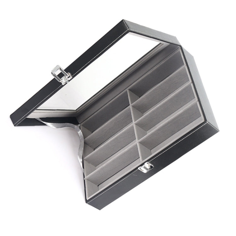 8 Grids Portable Sunglasses Protective Storage Box — view 4