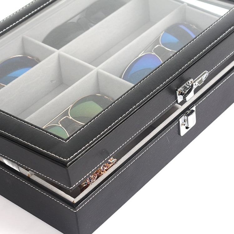 8 Grids Portable Sunglasses Protective Storage Box — view 5