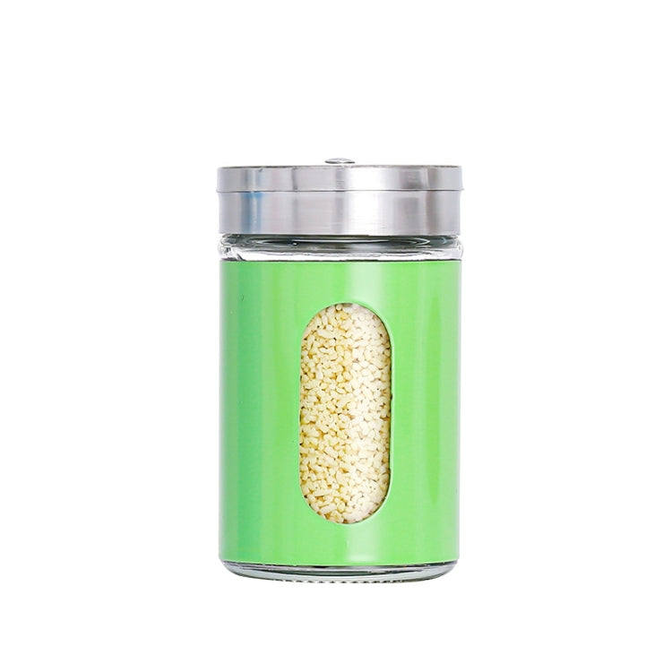 Lid Glass Seasoning Jar Kitchen Supplies — Pink
