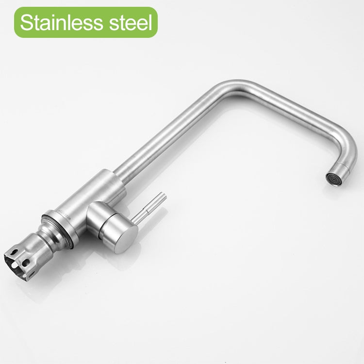 304 Stainless Steel Rotatable Faucet Sinks Cold And Hot Water Tap