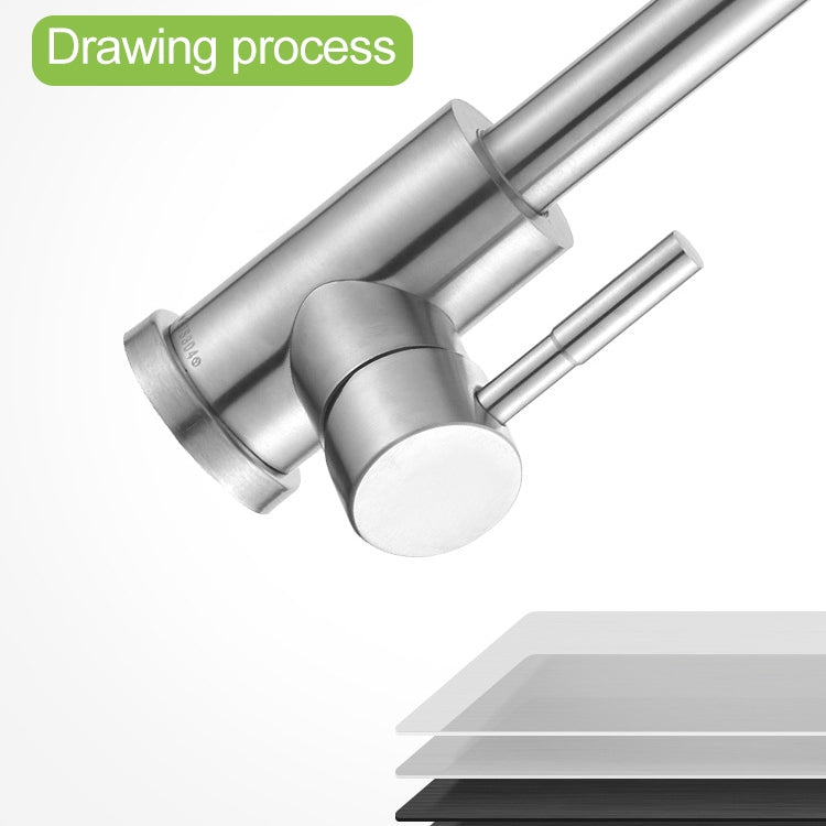 304 Stainless Steel Rotatable Faucet Sinks Cold And Hot Water Tap