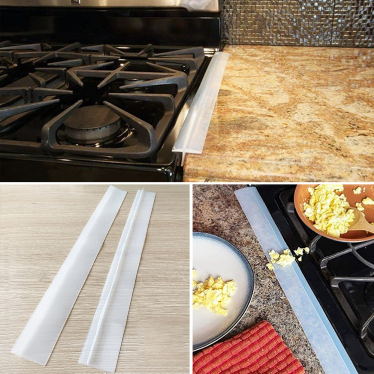 Gas Stove Slit Strip Antifouling Dustproof Waterproof Kitchen Sealing Strip, 21 inches — view 11