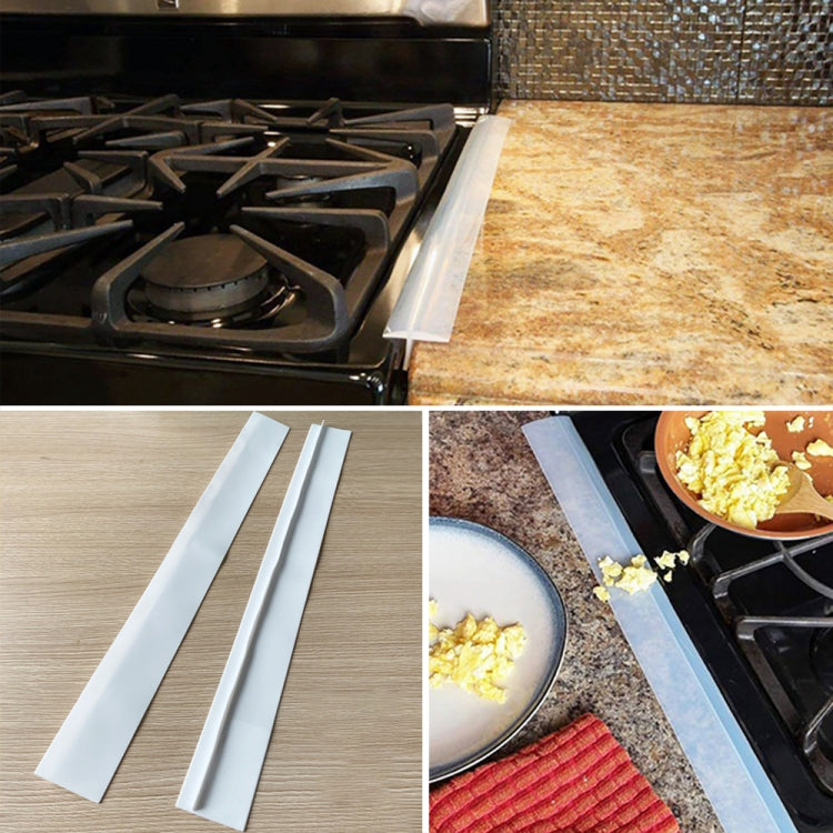 Gas Stove Slit Strip Antifouling Dustproof Waterproof Kitchen Sealing Strip, 21 inches