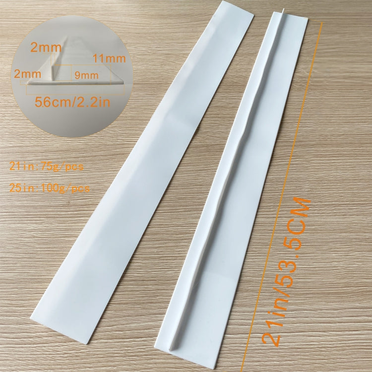Gas Stove Slit Strip Antifouling Dustproof Waterproof Kitchen Sealing Strip, 21 inches