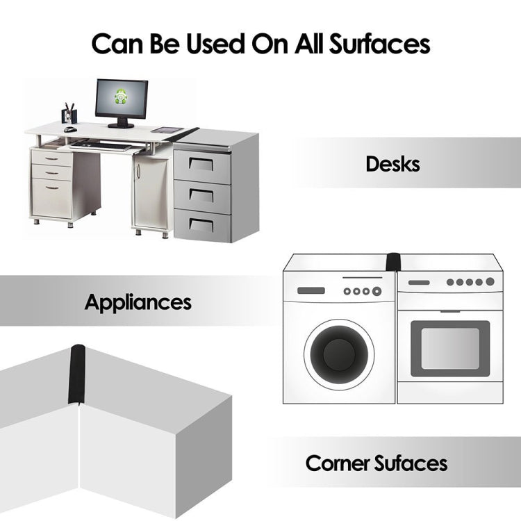 Gas Stove Slit Strip Antifouling Dustproof Waterproof Kitchen Sealing Strip, 21 inches