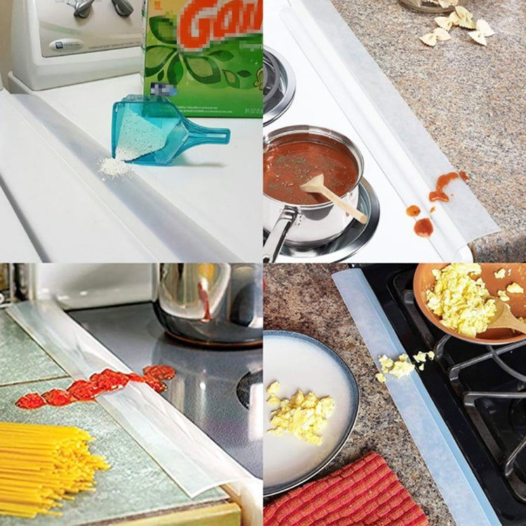 Gas Stove Slit Strip Antifouling Dustproof Waterproof Kitchen Sealing Strip, 21 inches
