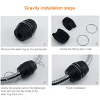 Kitchen Pull-out Faucet Hot Cold Home Retractable Rotating Faucet