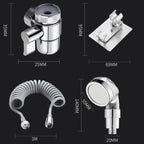 Hand Held Retractable Shampoo Faucet Basin External Shower