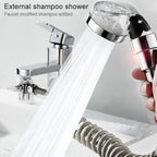 Hand Held Retractable Shampoo Faucet Basin External Shower