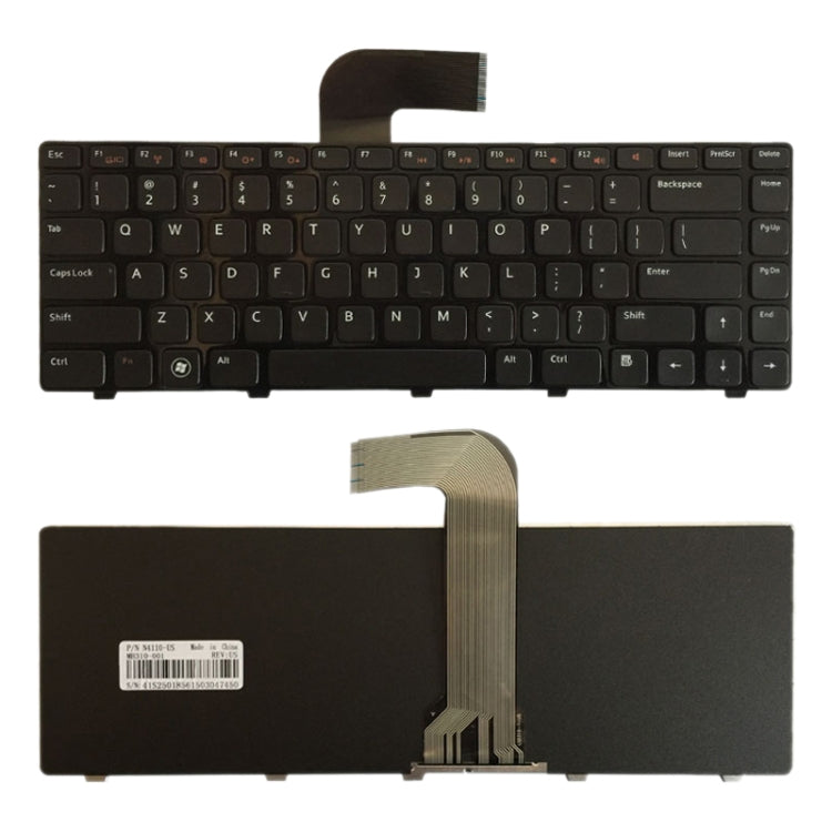US Keyboard for DELL Inspiron 14R N4110 M4110 N4050 M4040 N5050 M5050 M5040 N5040 3330 X501LX502L P17S P18 N4120 M4120 L502X