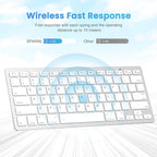 WB-8022 Ultra-thin Wireless Bluetooth Keyboard, Arabic Keys — view 10