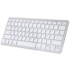 WB-8022 Ultra-thin Wireless Bluetooth Keyboard, German Keys — German Keys