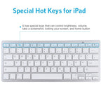 WB-8022 Ultra-thin Wireless Bluetooth Keyboard, German Keys — view 11