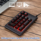 MC Saite 529 19 Keys Wired Three-color Backlight Numeric Keyboard — view 12