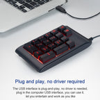 MC Saite 529 19 Keys Wired Three-color Backlight Numeric Keyboard — view 6