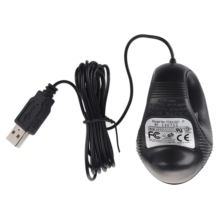 Portable Mini Handheld Wired Mouse — view 3